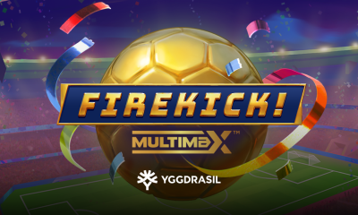 Yggdrasil warms up for the world cup with football-themed release Firekick! MultiMax™