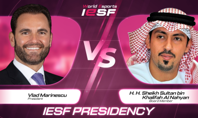 110 international delegates to vote for the next president of IESF