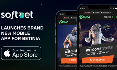Soft2Bet launches a new Mobile App for Swedish brand, Betinia