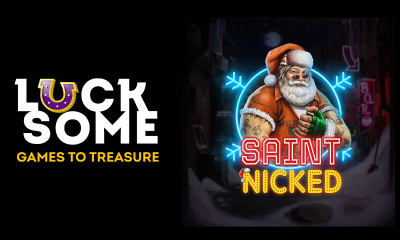 It’s a naughty nativity in Saint Nicked™ from Lucksome