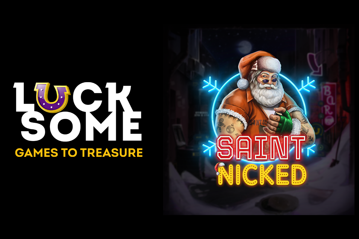 It’s a naughty nativity in Saint Nicked™ from Lucksome