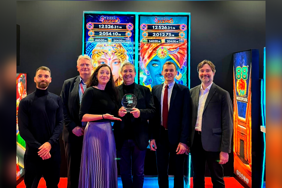 ZITRO WINS “SLOT MACHINE OF THE YEAR” WITH ITS AMAZING WHEEL OF LEGENDS