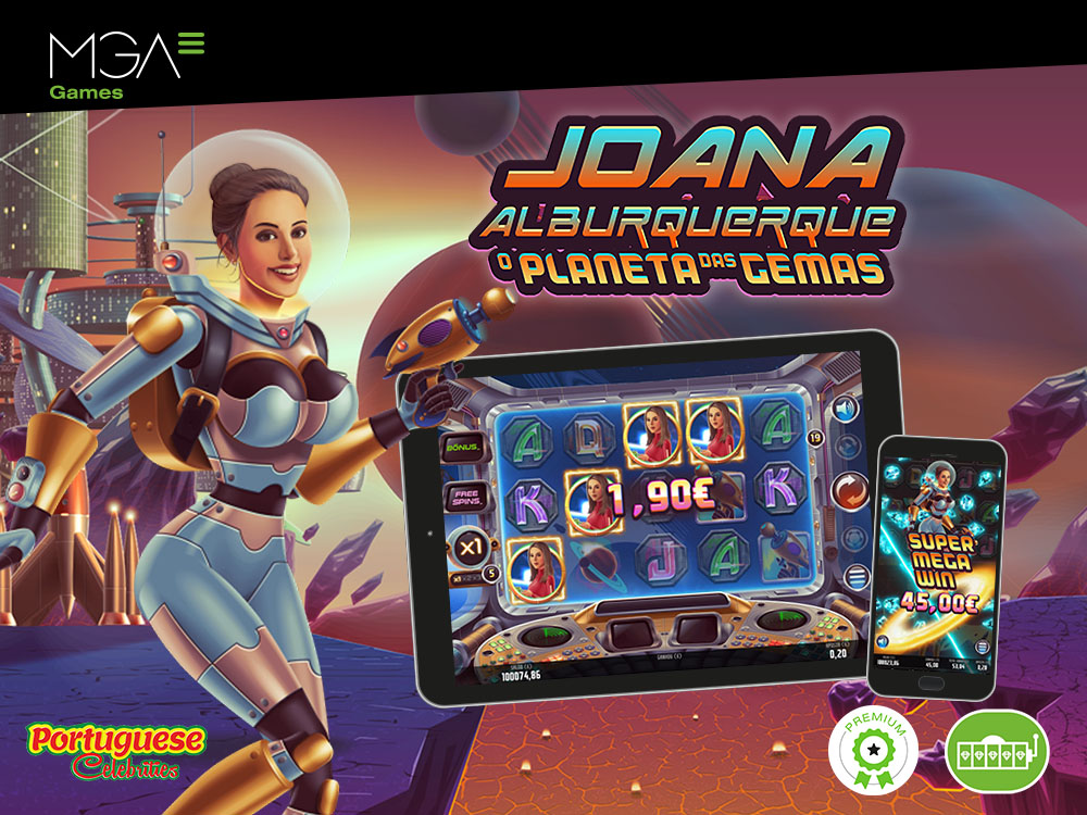 The new MGA Games Portuguese Celebrities production blows players away with Joana Alburquerque O Planeta das Gemas