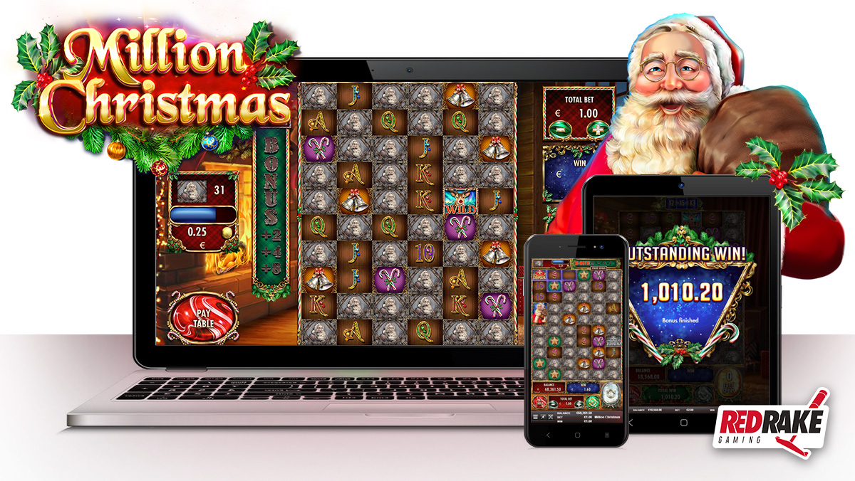 Christmas arrives to Red Rake Gaming with the premiere of MILLION CHRISTMAS!