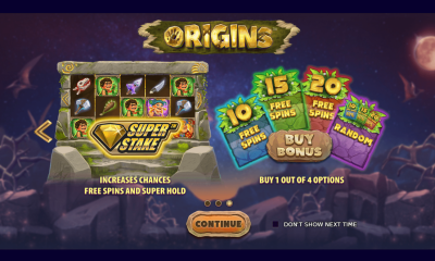 Chase mammoths and mammoth wins in Origins from Stakelogic
