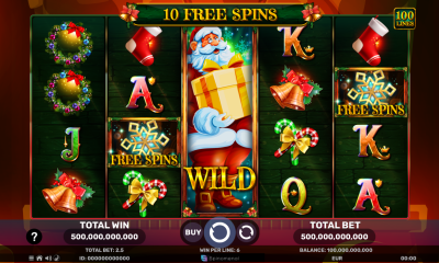 Spinomenal gets into the Christmas Spirit with Wild Santa 2!