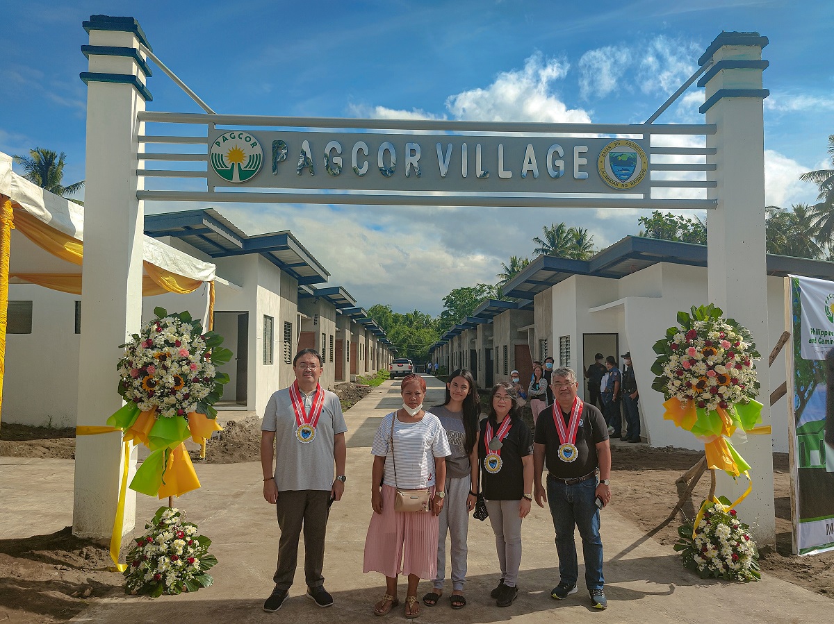 PAGCOR-funded evacuation and permanent housing facilities open in Batangas and Laguna