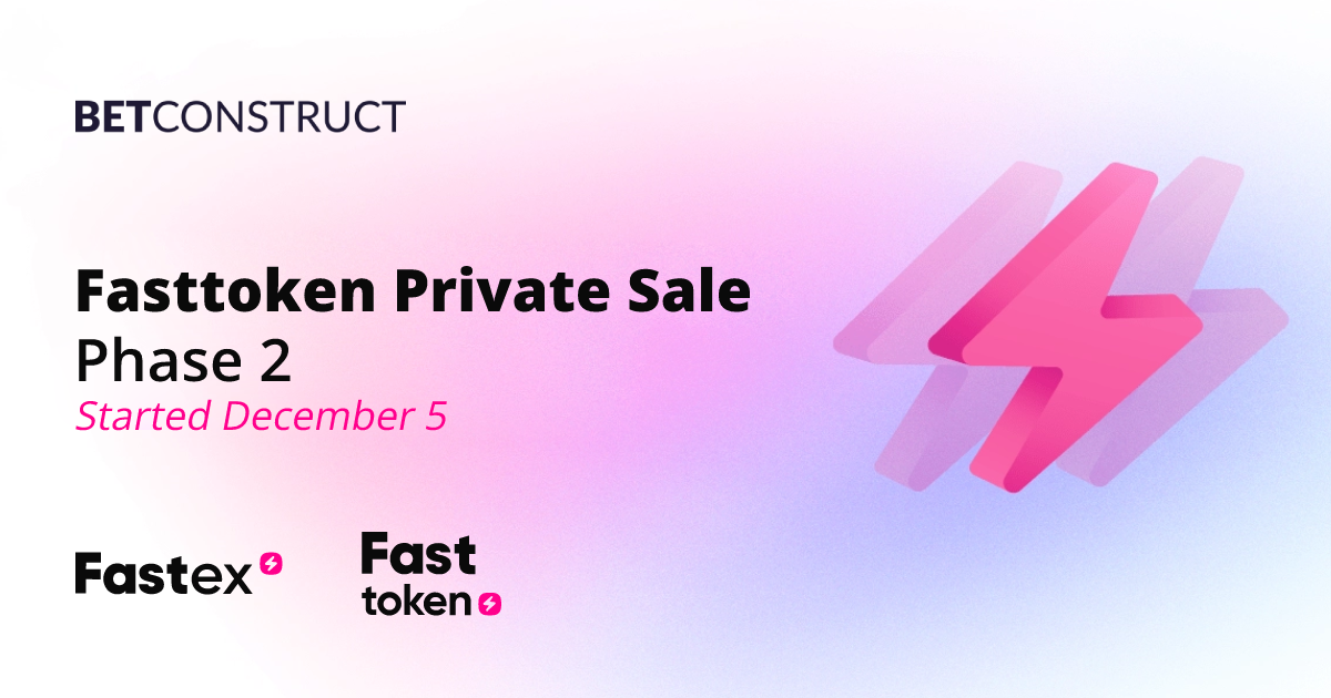 The Second Phase of Fasttoken's Private Sale is Open