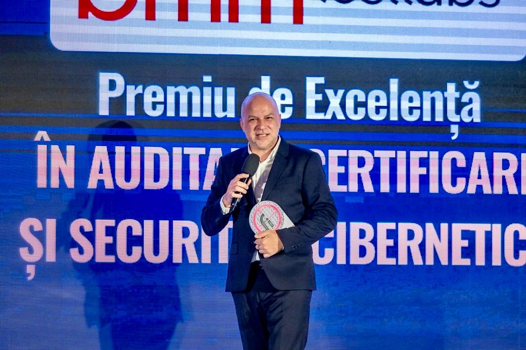 BMM Testlabs and BIG Cyber Earn Excellence Awards at Financial Intelligence Gala in Bucharest