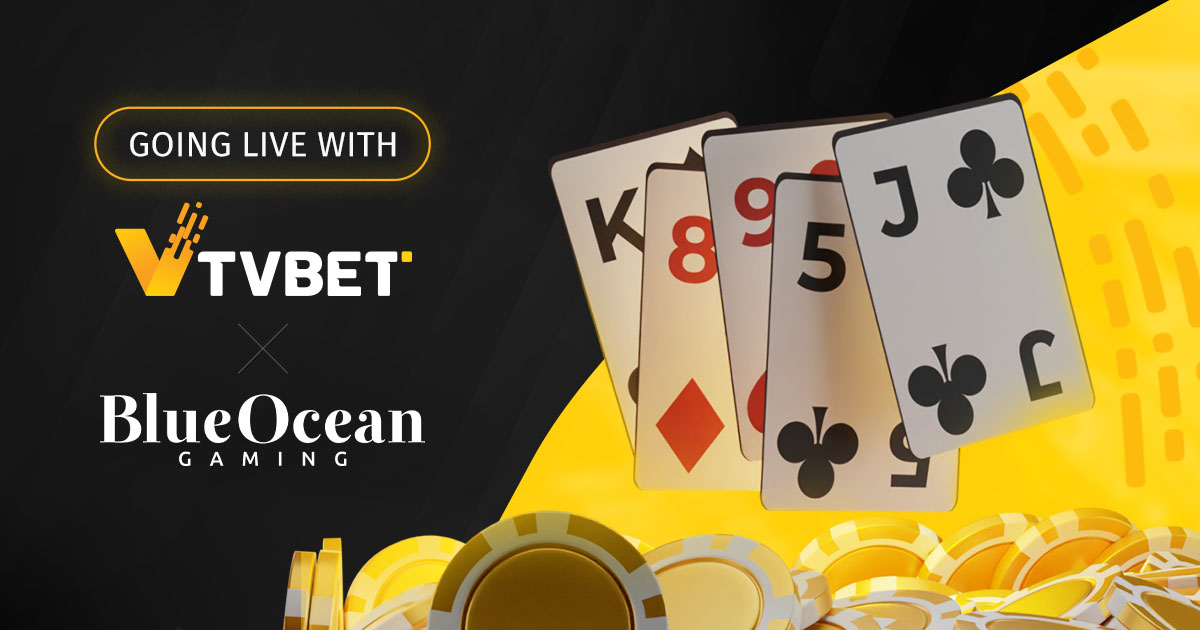 TVBET's live betting content is all set to go live with BlueOcean Gaming