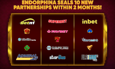 Endorphina seals 10 new partnerships within 2 months!