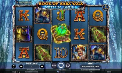 Spinomenal casts new Book Of Baba Yaga - Winter Spell slot