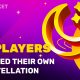 50 RocketPlay players created their own constellation in Space