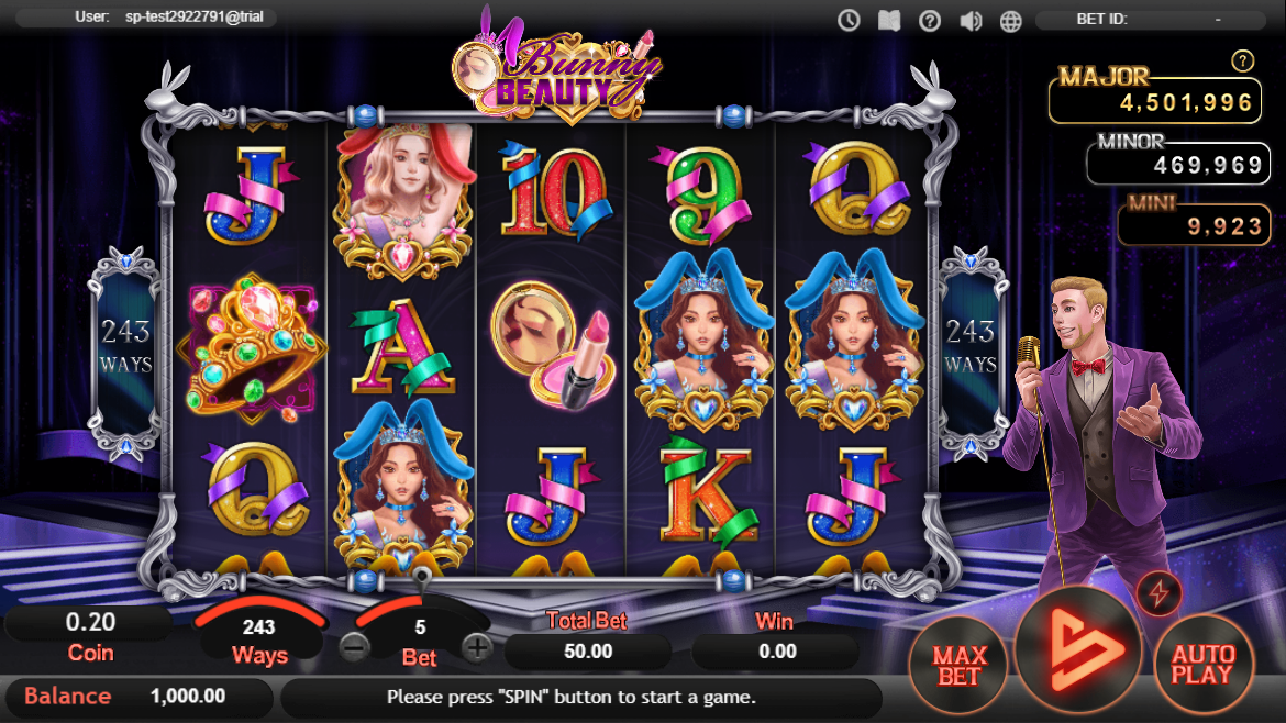 SimplePlay will launch a new Slot Game “Bunny Beauty”!