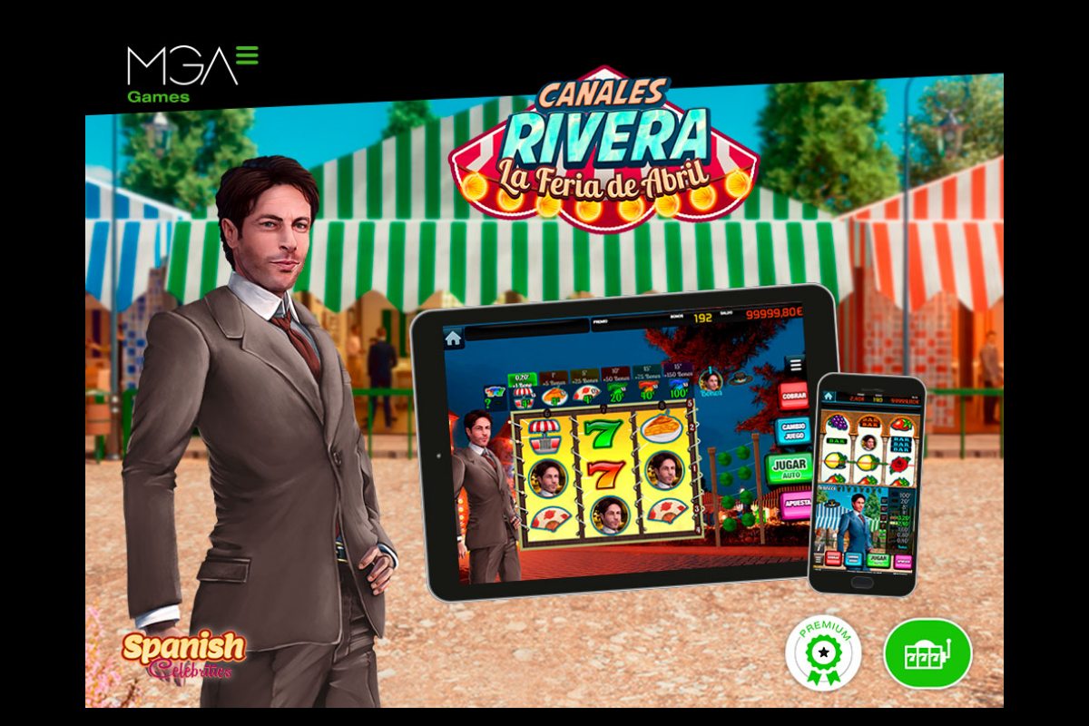 Premiere of "Canales Rivera La Feria de Abril" by MGA Games, the most localised slot game to exist on the Spanish market