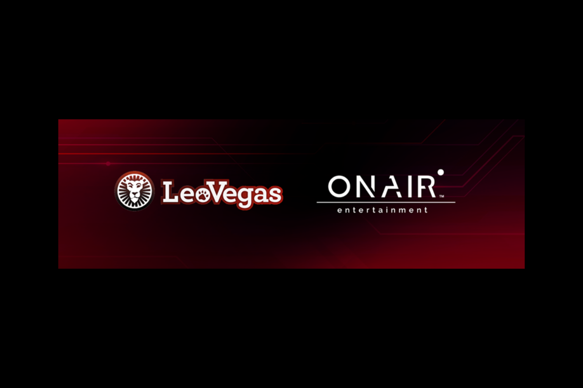 OnAir Entertainment™ launches partnership with leading casino operator LeoVegas Group