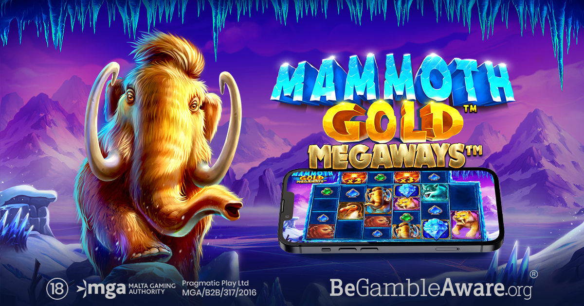 PRAGMATIC PLAY HEADS BACK TO THE ICE AGE IN MAMMOTH GOLD™ MEGAWAYS™