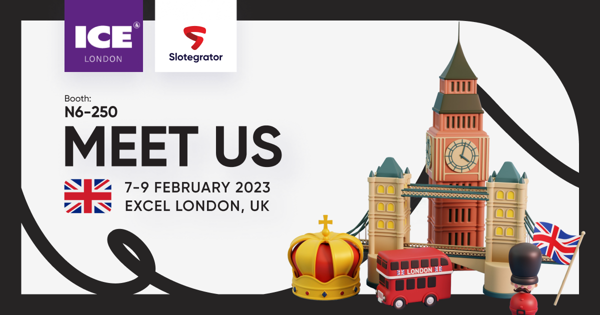 Slotegrator is presenting innovations and raffling off a free online casino platform at ICE London 2023