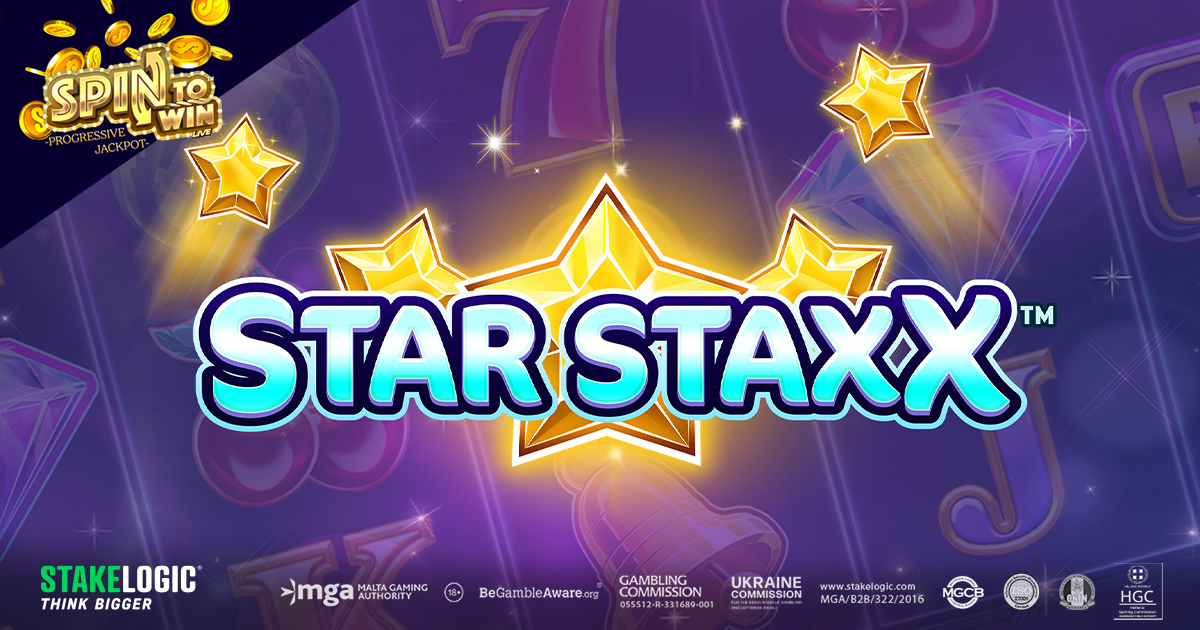 Blast off into the big win universe with Star Staxx from Stakelogic