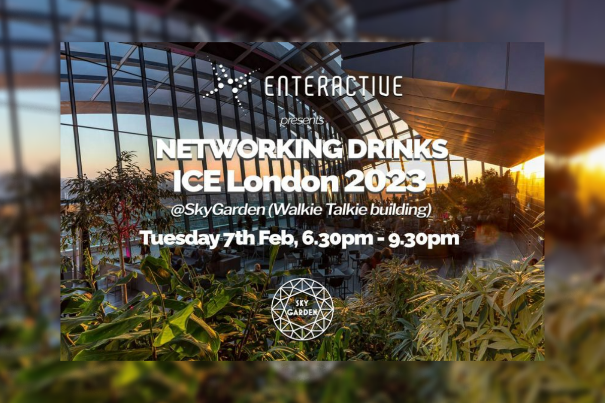 Enteractive takes over SkyGarden for ICE ’23 networking event