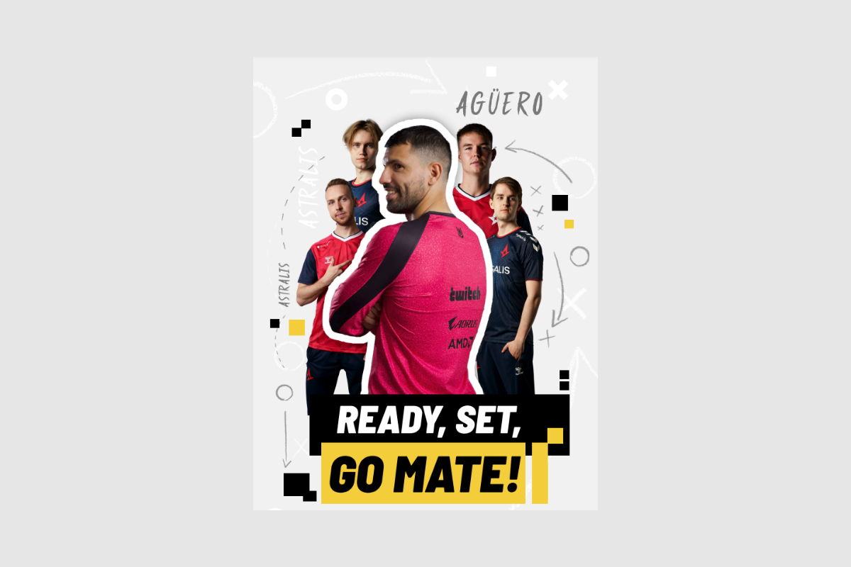 Go Mate Partners with International Football Legend and Iconic Esports Organization to Launch Workout Plan For Gamers