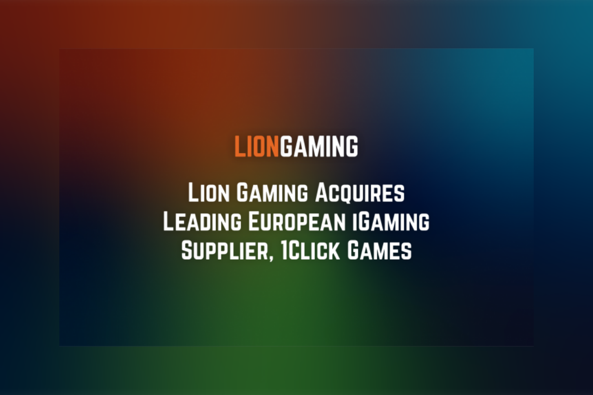 Lion Gaming Group Acquires 1Click Games