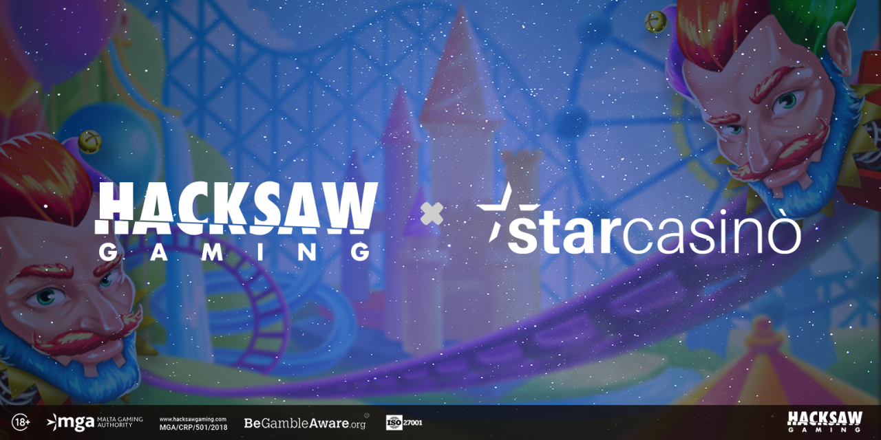 Hacksaw Gaming strengthens recent Italian market entry with launch on StarCasinò!