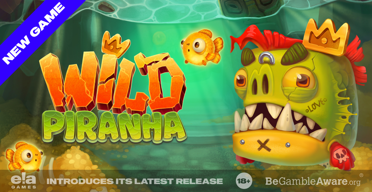 ELA Games releases its new “Wild Piranha” slot to its portfolio