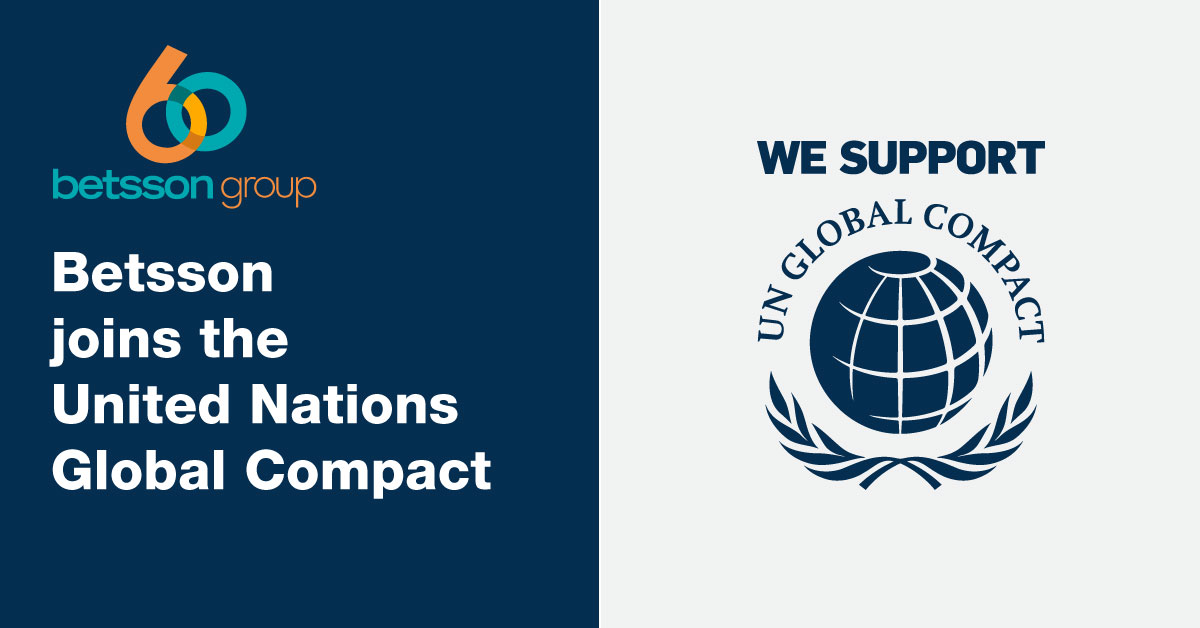 Betsson Joins United Nations Global Compact Initiative