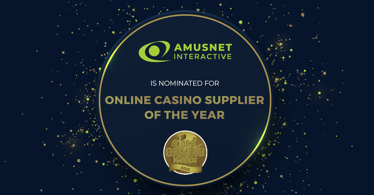 Amusnet Interactive has been shortlisted at Global Gaming Awards 2023