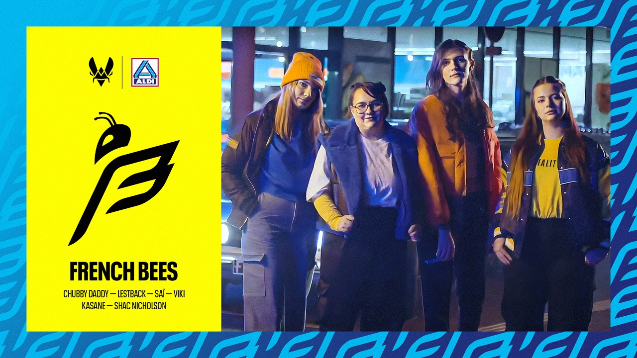 TEAM VITALITY PRESENTS WOMEN’S LEAGUE OF LEGENDS TEAM: “FRENCH BEES”