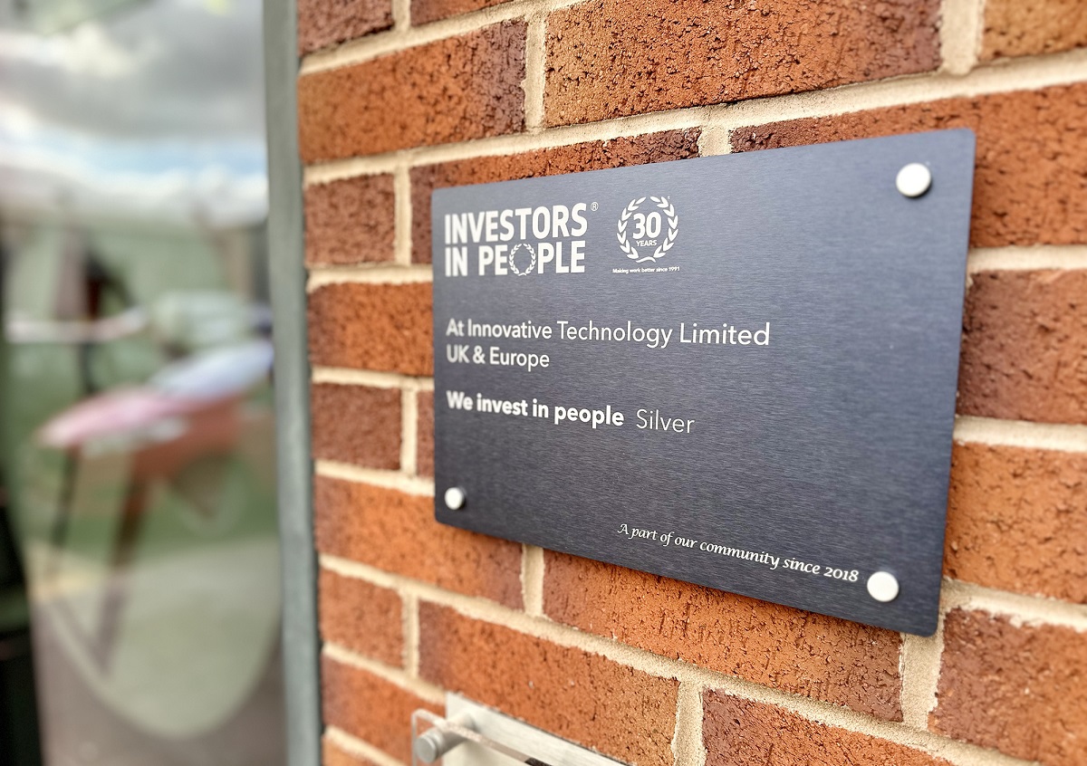 Investors in People silver accreditation for Innovative Technology