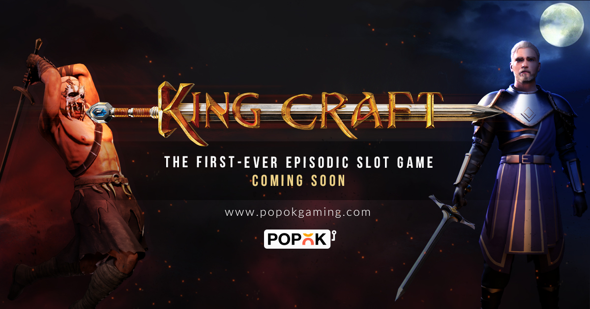 PopOK Gaming presents KingCraft: An episodic slot game with an immersive storyline