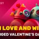 Spin Love and Win arranged Valentine’s day by RocketPlay
