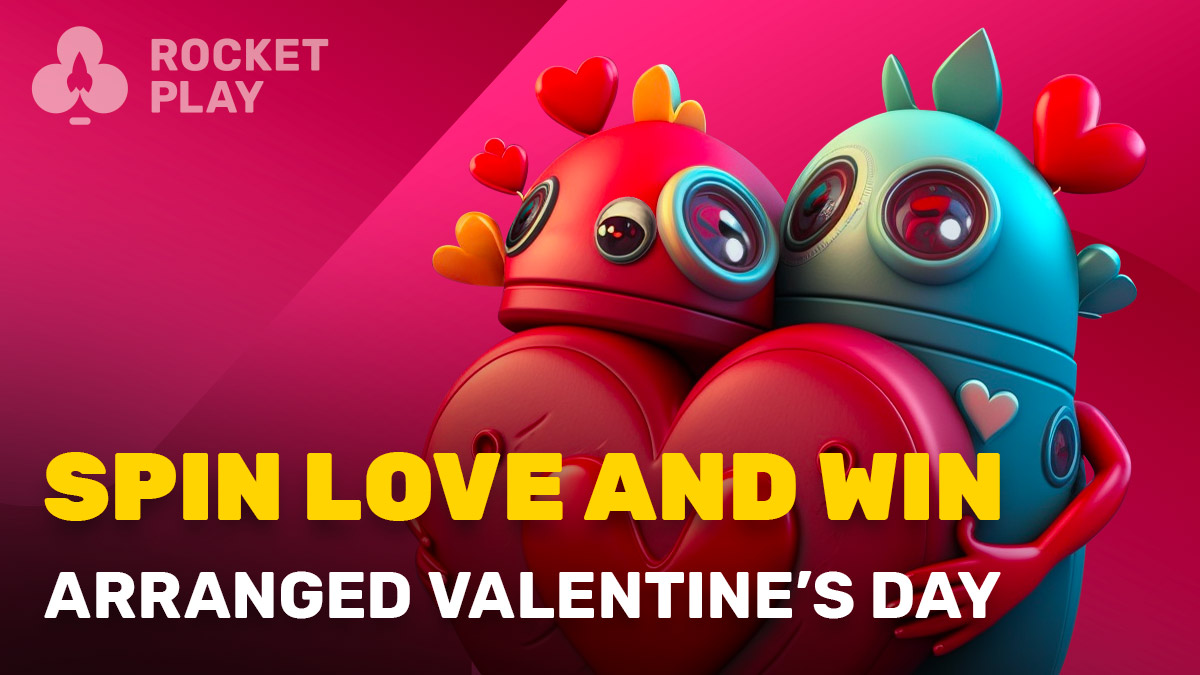 Spin Love and Win arranged Valentine’s day by RocketPlay