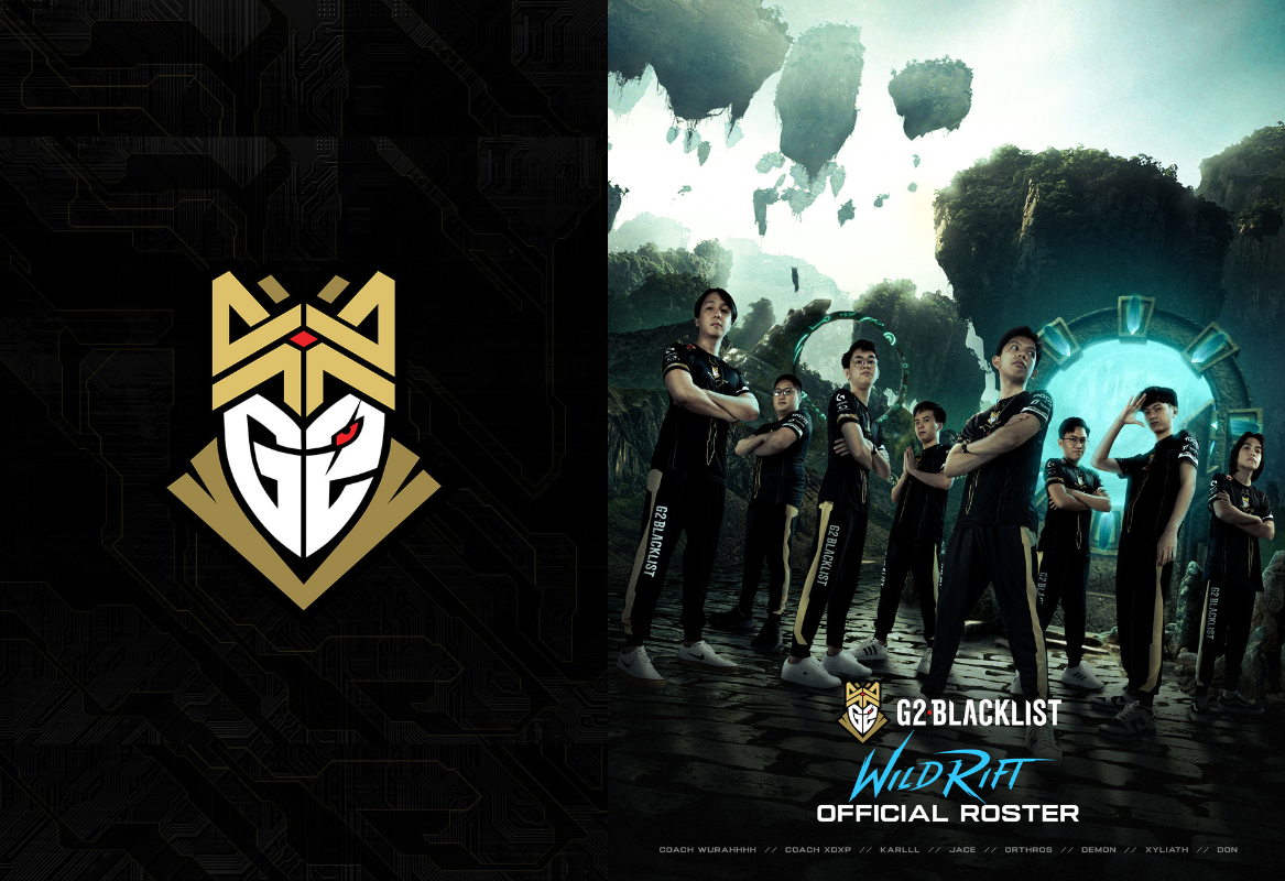 BLACKLIST INTERNATIONAL PARTNERS WITH G2 ESPORTS, LAUNCHES WILD RIFT TEAM