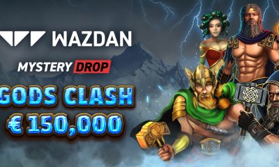 Wazdan’s Gods Clash Network Promotion goes live across its entire slots portfolio