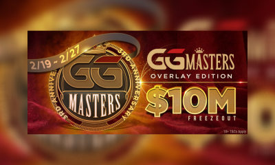 In Industry First, At Least $1M In Overlay Guaranteed For Upcoming GGMasters Overlay Edition