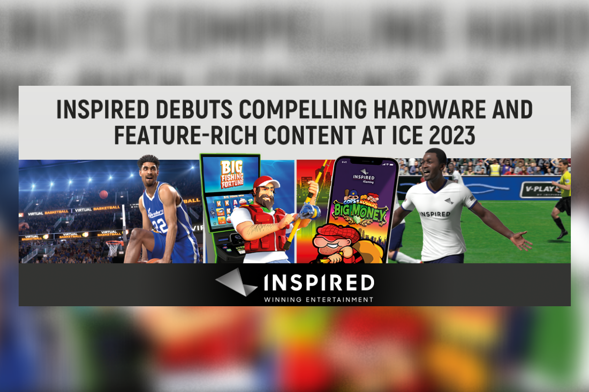 INSPIRED DEBUTS COMPELLING HARDWARE AND FEATURE-RICH CONTENT AT ICE 2023