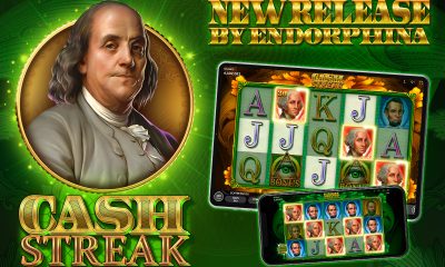 Endorphina releases its newest Cash Streak slot!