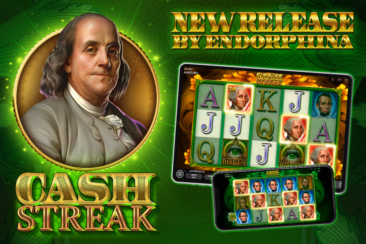 Endorphina releases its newest Cash Streak slot!