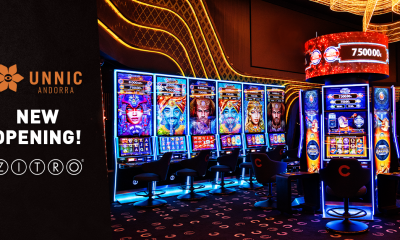 SPECTACULAR DISPLAY OF ZITRO MACHINES AT ANDORRA’S FIRST-EVER CASINO: UNNIC