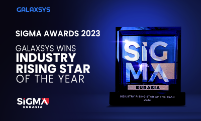 Galaxsys Wins "Industry Rising Star of the Year" at SiGMA Eurasia Awards 2023
