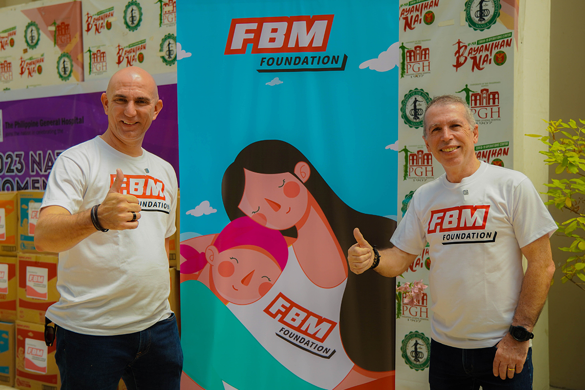 FBM® Foundation donates 1,000,000 pesos and essential goods to Philippine General Hospital patients in Manila