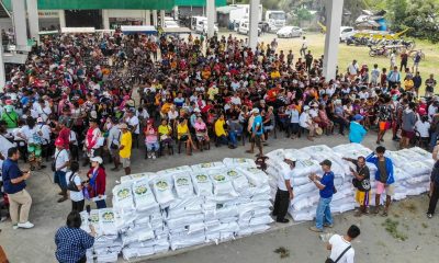 PAGCOR heeds call to help families affected by oil spill in Mindoro town