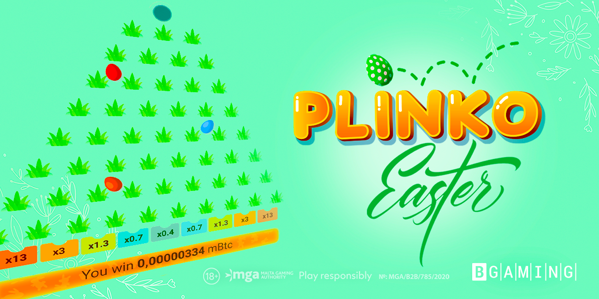 Gain Maximum Egg-citement in Easter Plinko From BGaming