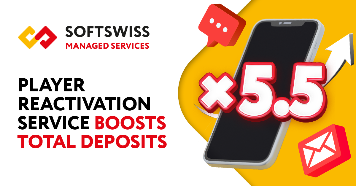 Total Deposits Soar 5.5 Times YoY: SOFTSWISS Managed Services Reveal Reactivation Results for 2022