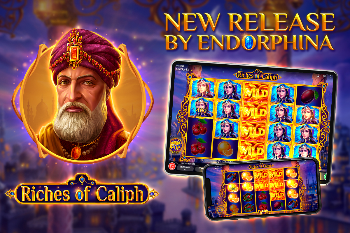 Endorphina launches its new slot – Riches of Caliph!