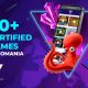 7777 gaming has certified over 50 games for Romania