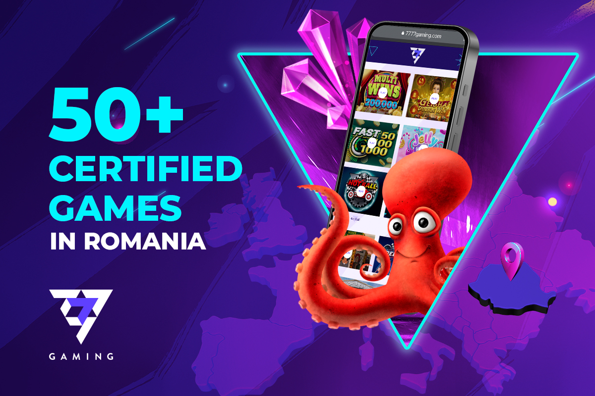7777 gaming has certified over 50 games for Romania
